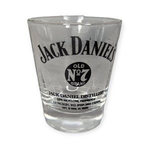 Jack Daniels Shot Glass Old No 7 Brand